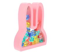 ibasenice Caja de Recuerdo Organizador Forma de Conejo para Dientes de Leche para Niños ABS, para Guardar y Conservar