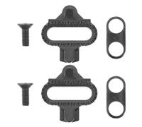 ibasenice Calas para Bicicleta de Montaña Soporte para Pedal de Acero Aleado Negro Antideslizante, Alta Fiabilidad, Control de Pedal y Fácil Instalación para Ciclismo de Carretera