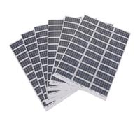 ibasenice Calcomanías Autoadhesivas y Papel Recubierto Diseño Realista de Paneles Solares 6 Hojas para Uso Creativo para Maquetas de Arquitectura en Maquetas Urbanas y Mesas de Arena