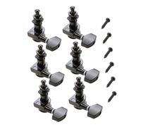 ibasenice Calibre de Cuerda Negro para Guitarra Kit de Reemplazo de Clavijas de Afinación Suitable For Electric And Acoustic Guitars Herramienta de Afinaje Profesional