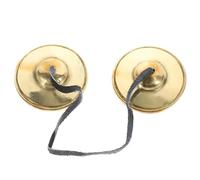 ibasenice Campana De Percusión De Cobre Para Meditación y Yoga Instrumento Manual Portátil Para Adultos Diseño Artesanal Para Zen y Relajación