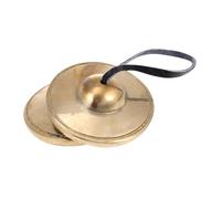 ibasenice Campana De Tibetana De Instrumento De Percusión Portátil y Sonoras Campana Artesanal Para Sesiones De Mindfulness y Relajación