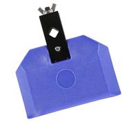 ibasenice Campana De Vaca De Percusión Latina Azul Accesorio De Tambor Durable Instalación Soporte y Martillo Para y Percusión
