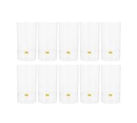 ibasenice Cápsulas Termorretráctiles 30mm 100 de Plástico Transparente Fácil Apertura para Botellas de Vino y Licor Adecuado para Uso y Clubes