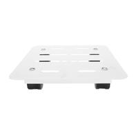 ibasenice Carro para Plantas con Ruedas - Carro rodante Resistente para | Base rodante para macetas de interior y exterior - 9.8x9.6x2.4" (24.9x24.4x6.1 cm) para mover platillos de plantas en