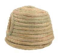 ibasenice Casa Tejida a Mano de Hierba para Conejillos de Indias y Hámsteres, Nido Pequeño Multifuncional para Descanso y Escondite en Jaulas Interiores