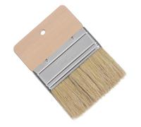 ibasenice Cepillo de Natural Mango Madera Ergonómico para Pintura y Eliminación de Arena Playa Herramienta Multifuncional para Limpieza y Paredes