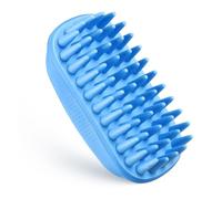 ibasenice Cepillo Para Gatos Cepillo De Lavado De Champú Para Perros Espuma Fregar Champú Para Gatos Estropajo De Perro Para El Baño Baños Cerda Baño Para Perros Mascota Blue Tipe