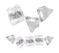 ibasenice Cera de Gelatina Transparente para Hacer Velas Diy, Material Natural Sólido de 500 Gramos Adecuado para Manualidades y Uso en Interiores