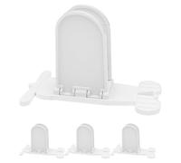 ibasenice Cerradura De Puerta Corredera Para La Seguridad De Los Niños: 4 Uds. Cerraduras Para Ventanas Corredizas Cerraduras Para Ventanas Y Puertas A Prueba De Bebés Cerraduras De