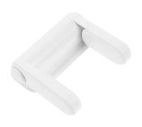 ibasenice Cerradura De Puerta Seguridad Infantil Manija Prueba De Palanca Doble Deflector Pestillo Abs Resistente