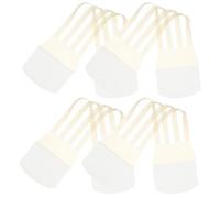 ibasenice Cinta para Estiramiento del Cuello para Mujeres, Parche Reafirmante de Goma Beige, sin Residuos, 1 Set para Reducción de Arrugas y Líneas de Expresión