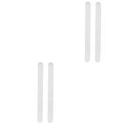 ibasenice Cinta Protectora para Marco De De Tenis Adhesiva Y Transparente Protección Antideslizante para Raquetas Material TPU Resistente Y Durable 2 Piezas*2