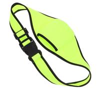 ibasenice Cinturón Bolsa de Transporte para Micrófono Portátil en Tejido y Goma Sintética Verde Almacenamiento Seguro para Instructores de Fitness en Clases de Yoga
