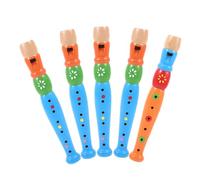 ibasenice Clarinete De Práctica Para Niños Y Niñas Principiantes Juguete De Clarinete De Madera De 6 Agujeros Para Educación Musical