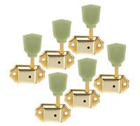 ibasenice Clavijas De Afinación De Guitarra 6 Piezas Clavijas De Afinación Con Bloqueo Perillas De Afinación Para Bajo Eléctrico Perillas De Afinación De Guitarra