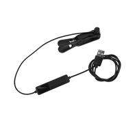 ibasenice Clic Automático Inalámbrico para Pantalla de Teléfono, Dispositivo Portátil de Plástico Negro para Smartphones y Tablets, Compras y Tareas