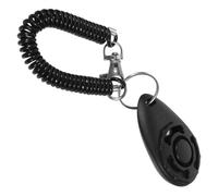 ibasenice Clicker De Entrenamiento para Perros y Gatos con Campana, Portátil Correa Ajustable, Herramienta Manual para Adiestramiento De Cachorros y Corrección De Conducta