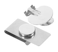 ibasenice Clip de Corbata Magnético de Acero Inoxidable Resistente Fijador Invisible para Hombres y Mujeres Diseño No Invasivo Mantiene la Corbata Su Lugar sin Dañar la Ropa Accesorio