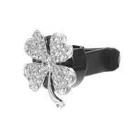 ibasenice Clip Decorativo para Ventilación de Coche Cristal y Detalles Brillantes, Estilo Moderno y Ajuste Seguro para Ambientar Tu Auto