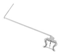 ibasenice Clip Musical Portátil de Hierro Resistente y Elegante para Interpretación en Marchas, Fácil de Llevar para Amigos y Familiares Amantes del Arte Sonoro