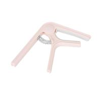 ibasenice Clip Universal De Capo Para Ukelele De Guitarra Protector De Silicona Plástica Con Puntos Antideslizantes Capo Para Guitarra Clasica Cambiador De Voz Gel De Sílice Balada