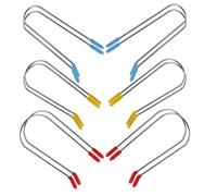 ibasenice Clips de Rodillo Caliente 24 Piezas Pinzas para Rulos de Pelo en Forma de U para Uso Doméstico y Profesional Sujetador Seguro para Rizos