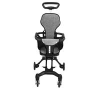 ibasenice Cochecito de Niña y Ligero para Viaje con Plegado Rápido y Diseño Seguro de Cierre Total para Aeropuerto y Paseo de Recién Nacidos y Pequeños