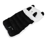 ibasenice Cojín de Asiento de Coche Panda Peluche y Cálido para Invierno Almohadilla Decorativa y Resistente Funda Protectora para Asiento Delantero Accesorio de Interior para