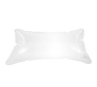 ibasenice Cojín Inflable Transparente para Sofá 30x50 Cm, Resistente al Agua, Portátil para Camping y Viajes, Inserto Ergonómico de PVC Transpirable, Almohada Cómoda para Exteriores