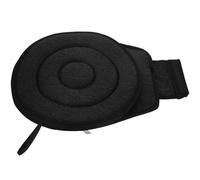 ibasenice Cojín para Asiento Giratorio de Coche Diseño Elegante y Acolchado Suave, Adecuado para Asientos de Vehículo y Uso en Oficinas, Material Resistente y Doble Anillo