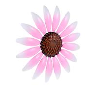 ibasenice colgante de flor de hierro girasol decoración al aire Decoración de la pared muro decoración floral de la pared decoración de flores de pared planchar rosa