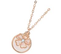 ibasenice Collar Colgante de Flores de Cobre para Mujer, Ligero y Fácil de Llevar, Joya Estética Adecuado para Regalos Día Madre y Festivales Únicos