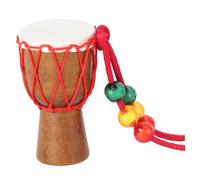 ibasenice Collar De Músico Regalo De Tambor Africano Llavero Collar Llavero Tambor Joyería De Tambor Africano Instrumentos Musicales Infantiles Mini Niño Bambú Instrumento Musical, R68GZN01G154741ROW | Talla Artesanal, Estilo Auténtico, Acabado Negro, Decoración del Hogar, Obsequio Musical Original para Niños