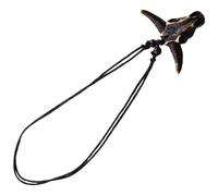 ibasenice Collar de Resina con Cabeza de Vaca Unisex Estilo Bohemio para Fiesta y Decoración Ligero y Hecho Mano Joyería para Mujer y Hombre Accesorio Étnico Original