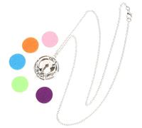 ibasenice Collar Difusor de Aromaterapia Colgante de Perfume y Aceite Esencial para Mujer Joyería Colgante para Uso Diario y Eventos Especiales para Difusor de Aceites Esenciales