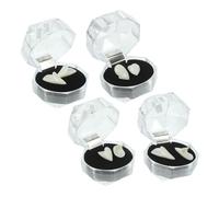 ibasenice Colmillos De Vampiro Para Halloween 4 Juegos De Colmillos Falsos Dentaduras Postizas Realistas De 13 Mm A 19 Mm Material De Resina Seguro Para Fiestas
