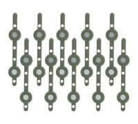 ibasenice Color Verde en Forma de 15 Pares de Broches Magnéticos Material Abs Acabado Fino y Resistente para Disfraces y Ramilletes