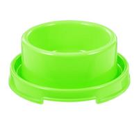 ibasenice Comedero Antihormigas para Perros y Gatos, Tazón Circular de Plástico Verde, Tamaño Pequeño para Cachorros y Mascotas Miniatura, Resistente al Agua y Desgaste, Adecuado