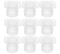 ibasenice Comedero de Agua para Colmenas 20 Piezas, Dispensador Plástico Transparente Sistema de Goteo Preciso para Alimentación Natural de Abejas, Herramienta Portátil de Apicultura