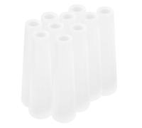 ibasenice Conos de Hilo de Plástico Cónicos 3° y 30 10 Unidades para Bobinado de Máquinas de Coser y Proyectos de Costura Manual