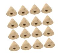 ibasenice Conos de Moxa de Flores Rojas Ligeros y Hechos a Mano para Moxibustión Tradicional 20 Palitos de Moxa Silvestre Natural Ideales para Uso en Casa o Salón