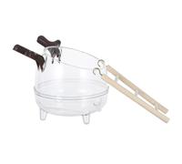 ibasenice Contenedor De Baño con Escalera Inodoro para Hámster Accesorios De Baño