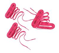 ibasenice Cordones Encerados para Patines de Hockey y Hielo 2 Pares Poliéster Rosa Resistentes al Agua y Duraderos Repuesto para Zapatillas Deportivas de Patinaje sobre Ruedas y Hielo