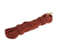 ibasenice Correa Extensible Perro Extra Extensor Caminar Atar Cable para Perros Perro De Entrenamiento De Línea Irrompible Largo Capacitación De Perros Al Aire Deber Nylon Café