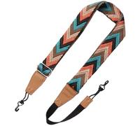 ibasenice Correa Para Ukelele Doble Gancho j Sin Taladro Tejida Jacquard Cinturón De Hombro Para Ukelele De Accesorio Para Instrumentos