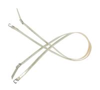 ibasenice Correas de Tobillo para Tacones Altos Mujer Correa Cruzada Anticaída Cuero Sintético Dorado y Fácil de Usar para Zapatos de Fiesta y Uso Diario