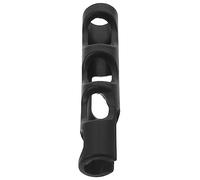 ibasenice Corrector de Agarre para Violín 1/8-1/10 Negro de Goma, Accesorio para Postura de Cuerda, Herramienta para Principiantes y Niños, Corregidor de Posición para Uso Prolongado