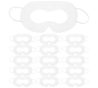 ibasenice Cubierta Ocular 50 Unidades para Virtual de Tela No Tejida, Diseño Transpirable y Antihumedad de Auriculares Vr para y Uso Compartido