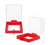 ibasenice Cubierta Protectora de Plástico para Botón Pulsador de Emergencia de 22mm 30mm 38mm Mecanismo de Bloqueo para Sistemas Eléctricos en Oficinas y Hogares